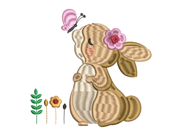 Butterfly Spring Bunny: A Craft Fair Embroidery Design Review