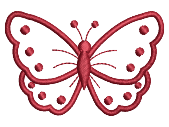 Crimson Polka Dot Butterfly: A Designer’s Honest Review for Real Embroidery Projects