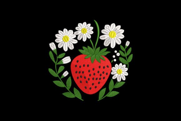 Floral Strawberry: A Detailed Review for Small Business Embroidery Use