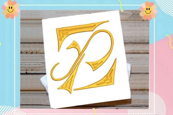 Initial Z Elegant Vintage Monogram: A Seasonal Embroidery Review