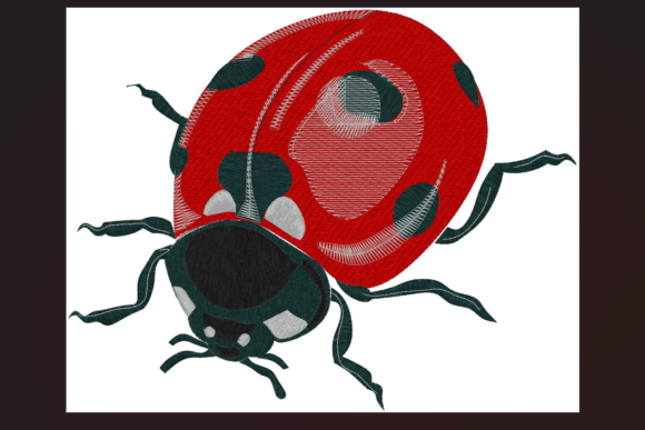 Ladybird: A Charming Addition to Nature-Inspired Embroidery