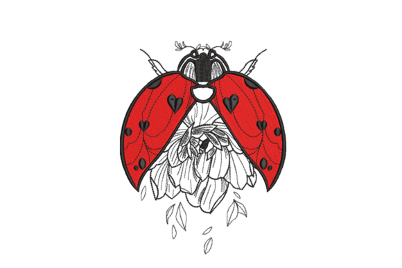 Ladybug Heart Wings: A Designer’s Real-World Embroidery Review