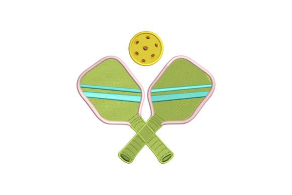 Pickleball Embroidery Design Review for Apparel