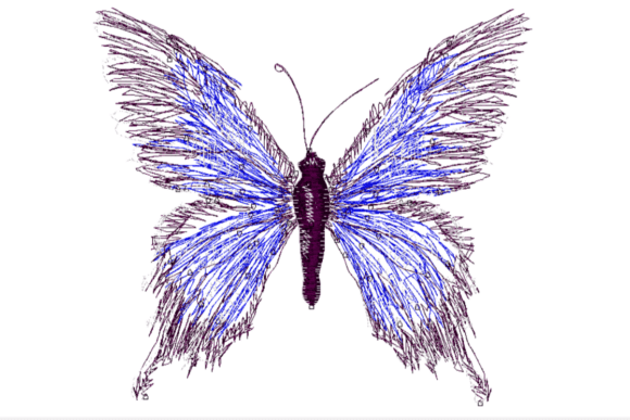 Sketch Style Butterfly: A Designer’s Review for Personalized Gifts