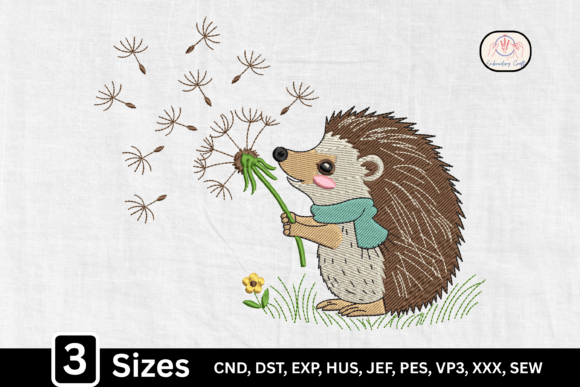 Woodland Animal Dandelion Hedgehog Design Review